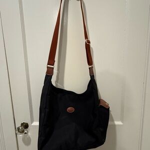 Longchamp Nylon Hobo Crossbody Bag